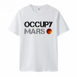 Musk T-shirt SPACE X Short Sleeve Top Men's Space Exploration Mars Rocket Starship Launch Powerful Engine Summer T Shirt