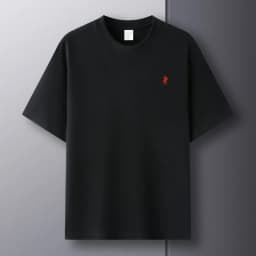 Cotton short-sleeved crew-neck men's T-shirt a hot-selling luxury brand summer print pony 2D printed breathable top