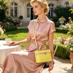 Fashion Trend Large Capacity Dopamine Boxbag Litchi Pattern Portable Carrying Crossbody Bag Daily Commuting Versatile Square Bag
