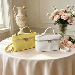 Fashion Trend Large Capacity Dopamine Boxbag Litchi Pattern Portable Carrying Crossbody Bag Daily Commuting Versatile Square Bag