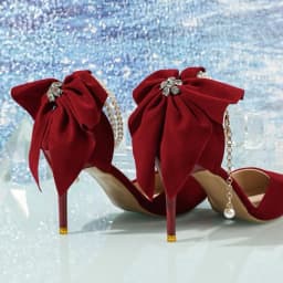 Women's Pumps Thin Heel Wedding Shoes 2026 Red Butterfly Shallow High Heels Buckle Strap Sandals Elegant Pointed Toe Women Shoes