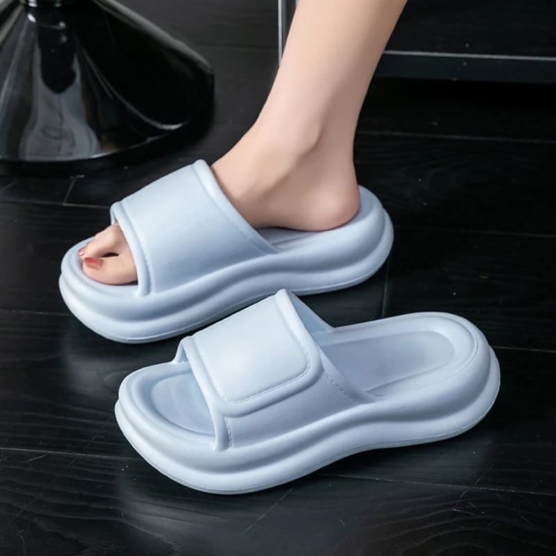 Comfortable Platform EVA Non Slip Slippers Women Summer 2026 Lightweight Height Increase Sandals Woman's Fashion Beach Shoes