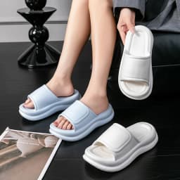 Comfortable Platform EVA Non Slip Slippers Women Summer 2026 Lightweight Height Increase Sandals Woman's Fashion Beach Shoes
