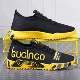 2025 Men's Vulcanize Shoes Breathable Lightweight Sneakers Outdoor Mesh Black Shoes Athletic Jogging Tenis Walking Shoes Man