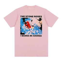 The Stone Roses Band London '89 Gift T-shirt Music Rock Oversized Streetwear T-shirt Cotton Shirt Men's Clothing Women's T Shirt