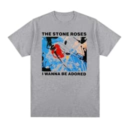 The Stone Roses Band London '89 Gift T-shirt Music Rock Oversized Streetwear T-shirt Cotton Shirt Men's Clothing Women's T Shirt