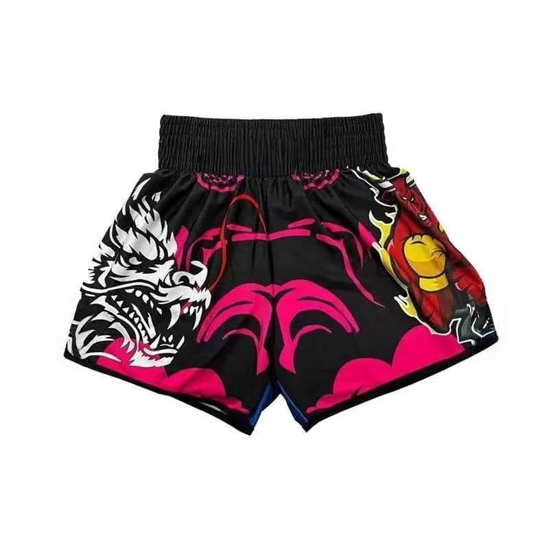 New 3D Printed Breathable Adult Fashion Sanda Boxing Shorts