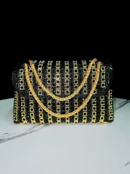 Evening Dress Rhinestone Clutch Bag with Diamond Chain, Cheongsam Bag, Crossbody Evening Bag, Women's Handbag, Evening Bag