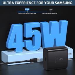 Original Samsung 45W/25W US Charger Fast Charging Type C PD Cargador Galaxy S26 S25 Ultra 24 Plus S23 S22 A56 Tab S11 For iPhone