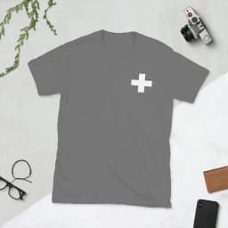 Men T-Shirts Swiss Switzerland Flag Fashion Pure Cotton Tees Short Sleeve T Shirt Round Neck Clothing Printed