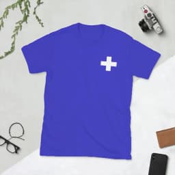 Men T-Shirts Swiss Switzerland Flag Fashion Pure Cotton Tees Short Sleeve T Shirt Round Neck Clothing Printed