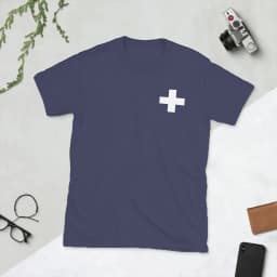Men T-Shirts Swiss Switzerland Flag Fashion Pure Cotton Tees Short Sleeve T Shirt Round Neck Clothing Printed