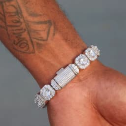 Hip Hop Jewelry Brass Setting CZ Tennis Chain Necklace Gold/Silver Color Iced Out AAAAA Cubic Zirconia Chain