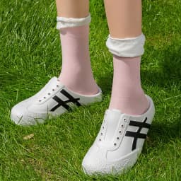 Fashion Striped Eva Soft Soles Mules Shoes Couples Spring Lightweight Platform Sports Shoes Women Plus Size Outdoor Casual Clogs