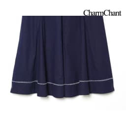 CHARMCHANT Women's Blue Midi Skirt High Waist A-Line Pleated Skirt Casual Elegant Office Wear Retro Casual Summer Skirt 2026