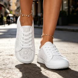 Women Shoes Sneakers Orthopedics Wide Feet Swollen Walking Thumb Eversion Adjusting Soft Comfortable Light Casual Shoes White