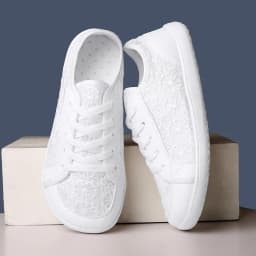 Women Shoes Sneakers Orthopedics Wide Feet Swollen Walking Thumb Eversion Adjusting Soft Comfortable Light Casual Shoes White
