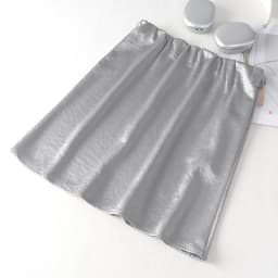 Fashion Solid Satin Skirt,Elastic Stretch High-Waist Elegant Flowing Texture A-Line Short Skirt,For Women's Home Office Wear