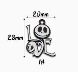 10 pcs Charms Enamel Halloween Cartoon Pendants for Jewelry Making Necklaces Earrings Braceltes DIY Crafts Gifts