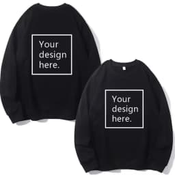 Design your own men's and women's universal trendy casual top with a round neckline, 280g sport shirt, personalized gift.