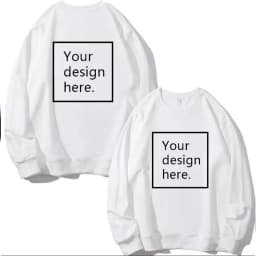 Design your own men's and women's universal trendy casual top with a round neckline, 280g sport shirt, personalized gift.