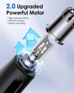 Upgraded Nose Hair Trimmer Replacement Heads Compatible with Oneblade QP2520/30,QP2620/30,Pro Series,Quick & Effortless Trimming