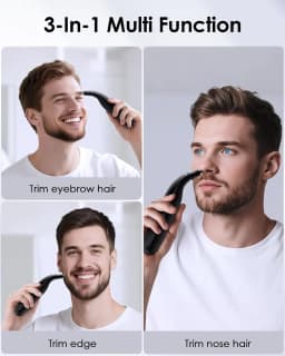Upgraded Nose Hair Trimmer Replacement Heads Compatible with Oneblade QP2520/30,QP2620/30,Pro Series,Quick & Effortless Trimming