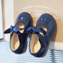 Candy Colors Girls Shoes All Seasons Children Oxfords Kids Soft PU Leather Shoes Party Wedding Baby Toddler Girl Princess Shoes