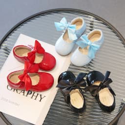 Candy Colors Girls Shoes All Seasons Children Oxfords Kids Soft PU Leather Shoes Party Wedding Baby Toddler Girl Princess Shoes