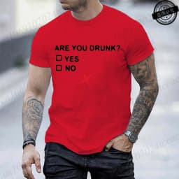 Short Sleeve T Shirt for Men Are You Drunk Fashion Style Design Clothing Funny Beer Drinking Lovers Men T-Shirt Casual Tee Tops