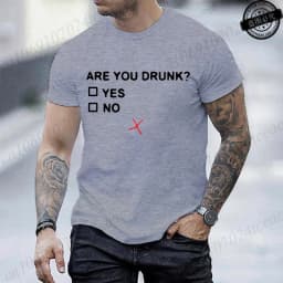 Short Sleeve T Shirt for Men Are You Drunk Fashion Style Design Clothing Funny Beer Drinking Lovers Men T-Shirt Casual Tee Tops