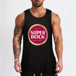 super bock since 1927 logo Tank Top Athletic Fit Tank Top Quick Dry Training Sleeveless