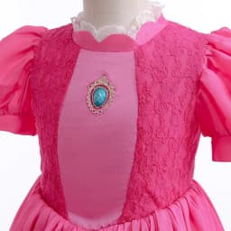 2026 Peach Dresses For Girls Cosplay Princess Costume Clothes Party Halloween Carnival Birthday Dress Kids Vestidos 2-10Yrs