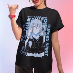 Jujutsu Kaisen Mahito Curse Anime Printed T-shirt Men's and Women's T-shirt Men's Top Sports T-shirt 2026 Summer New Tee