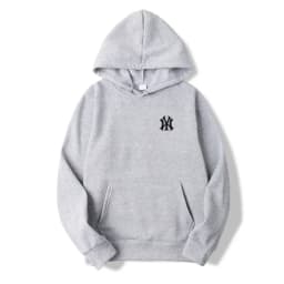 Men's casual fashionable hooded sweatshirt, outdoor sports shirt, printed pullover shirt