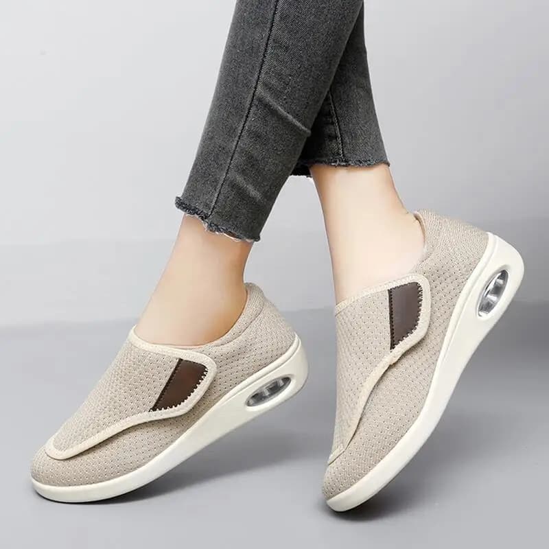 New Orthopedics Wide Feet Swollen Shoes Unisex Fashion Sneakers Outdoor Walking Women Casual Shoes Big Size Men's Diabetes Shoes