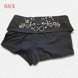 Summer clothing Gothic spicy girl fashionable women's Emo cartoon printed decorative shorts Harajuku sexy ultra short  punk Y2k
