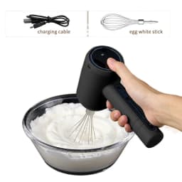 Handheld Rechargeable Hair Dye Stirrer Automatic Hair Cream Color Paste Tint Mixer Salon Hair Coloring Mixing Tool