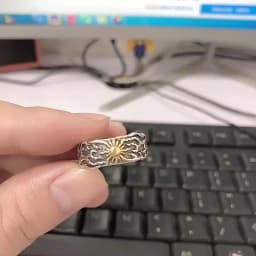Buyee 925 Sterling Silver Male Ring Finger Elegant Golden Sun Open Ring for Man Fashion Unique Fine Jewelry Circle