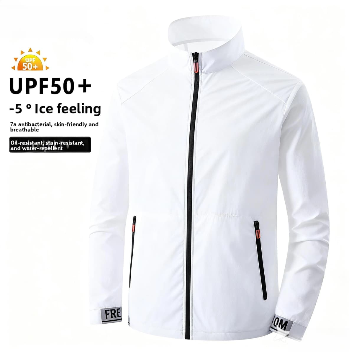 UPF50+ Sunscreen Coats Men's Breathable Sports Waterproof Jacket Summer UV Protection Outdoor Fishing Skin Clothing Skin Jackets