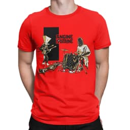 Angine De Poitrine Rock Metal Group T Shirts Men Women's 100% Cotton Cool T-Shirts Tee Shirt Short Sleeve Tops Plus Size