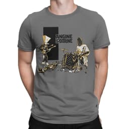 Angine De Poitrine Rock Metal Group T Shirts Men Women's 100% Cotton Cool T-Shirts Tee Shirt Short Sleeve Tops Plus Size