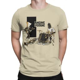Angine De Poitrine Rock Metal Group T Shirts Men Women's 100% Cotton Cool T-Shirts Tee Shirt Short Sleeve Tops Plus Size