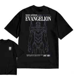 2026 Evangelion Graphic T-Shirt Cotton Shirt Unisex Y2k Anime Clothes Men Short Sleeve O-Neck Fashion Selling Popular