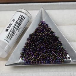 MIYUKI RR 11/0 Metallic Seed Beads 10g ~1000pcs – Japan Galvanized Finish Beads Jewelry DIY Craft
