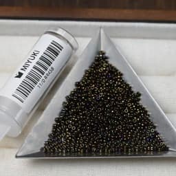 MIYUKI RR 11/0 Metallic Seed Beads 10g ~1000pcs – Japan Galvanized Finish Beads Jewelry DIY Craft