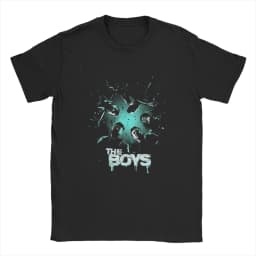 The Boys TV Show the Seven Homelander T-Shirts for Men Women Cotton Tee Shirt Crew Neck Short Sleeve T Shirts Party Clothes