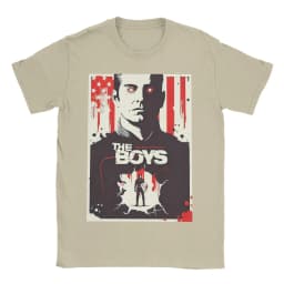 The Boys TV Show the Seven Homelander T-Shirts for Men Women Cotton Tee Shirt Crew Neck Short Sleeve T Shirts Party Clothes