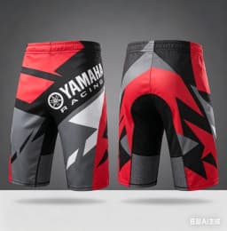 Summer Hot Selling New Yamaha Fashion Trend Red Grey Shorts for Men and Women Personalized Casual Motorcycle Riding Shorts