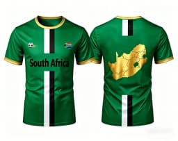 South Africa Football T Shirts Summer Fashion Short Sleeve South Africa Flag 3D Printed T-shirts Casual O Neck Loose Mens Tees